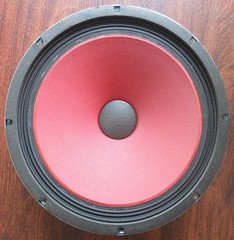 vintage pair Stromberg-Carlson 12″ woofers from RS-404 speakers, USA 1959—superb