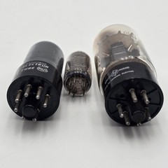 VTG NOS RCA GE HP Guitar Amp Tube Kit – 12AX7A 6V6GT 6L6GB Audio Trio Fender