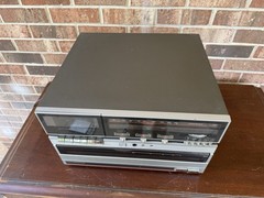 🍊Vintage 1980s JC Penney Stereo Cassette Front Loading Turntable | Model 1754