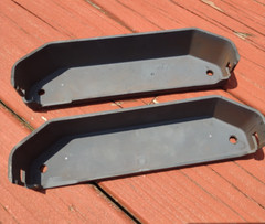 1 of 2 Crown 800 Reel to Reel Tape Head Covers Plastic Pair Free Ship