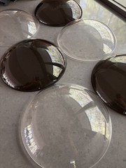 Chromium Dome For Weltron CLEAR Color, Dust Cover For Weltron 2001, 2004, 2010