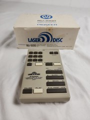 VTG PIONEER RU-1000 LASER DISC PLAYER REMOTE CONTROL JAPAN W/ BOX