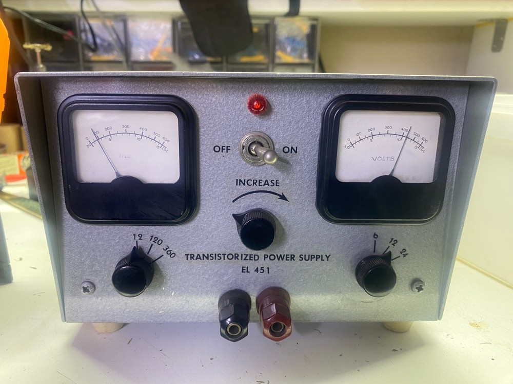 Vintage EL 451 Transistorized power supply