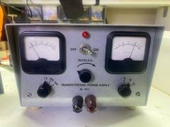 Vintage EL 451 Transistorized power supply