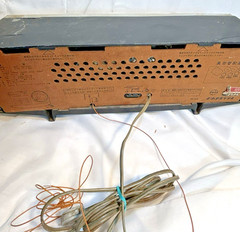 National DX-365 Vintage 1960 Vacuum Tube Radio Wide Sonic Super Powers on
