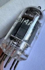 Platinum Matched Pair 5814A 12AU7WA NOS TUNG-SOL Audio TUBE Long PLATES