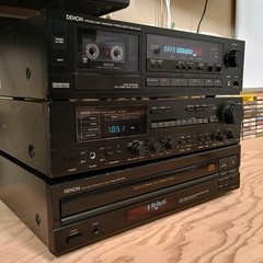 Denon DRA-550 Vintage Stereo Receiver AM/FM Tuner Amplifier Japan Tested