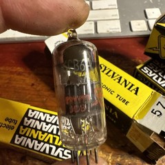 Sylvania Used Unknown Vintage Vacuum Tubes Radio AMP Tubes (Not sure Read)