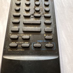 Pioneer Remote Control Genuine LD CUCLD134 Made In Malaysia