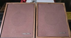 Realistic Minimus-3 Model# 40-913D 7W Max Compact Bookshelf Speakers Working