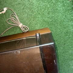 RARE HH Scott Type 715 Combo Record Player Receiver Radio Wood Finish Read