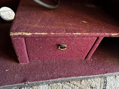 Vintage 1940s Bell & Howell Speaker With Cabinet 17”x16”x 10”1/2″ Speaker 12″