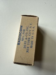 Lot Of 5: RCA (2) GE (1) Radiocoin (2) 3S4 Electronic Vacuum Tube Tu10 T13 T21