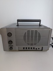 Vtg General Electric Spacemaker Color Television w/ AM/FM Radio 7-7650B Works