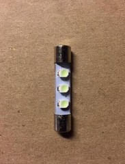 (7)WARM WHITE 8V LED FUSE LAMP -SX-626 SX-525 SX-424 SX-434 SX-300 /Pioneer BULB