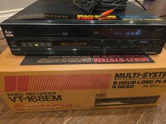Hitachi VT-168EM Multi-System 4 Head Video Recorder