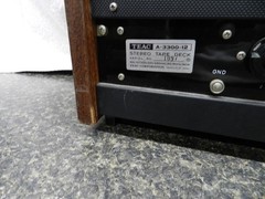 TEAC A-3300-12 Reel to Reel for parts or repair, powers on read desc