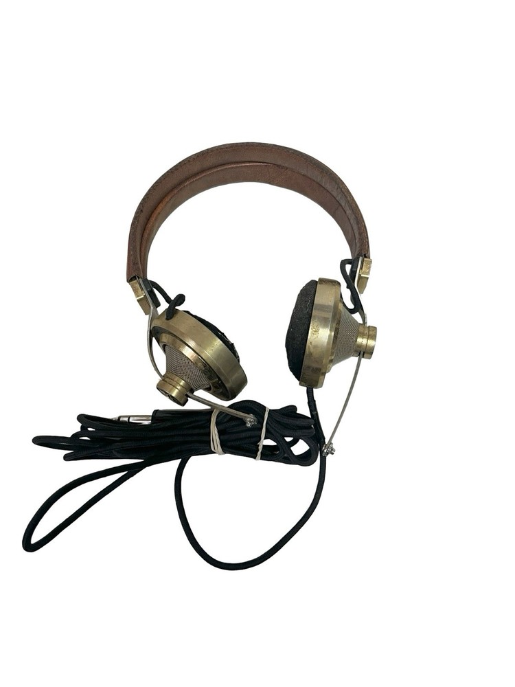 Vintage Pioneer SE-L40 Stereo Headphones Japan Steampunk Work Yet Issues