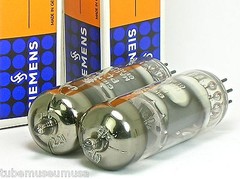PL83 NOS SIEMENS N153 N309 15A6 Single ended UltraLinear Stereo Amp MATCHED PAIR