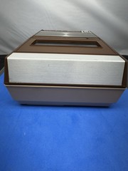 Audiotronics Classette 141 Solid State Japan Brown W/ Leather Case Tested Works