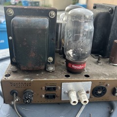 HealthKit W5M Tube Type Amplifier. Vintage 1955-61 Parts Only