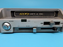 Vintage 1970s Audiovox Under-Dash Car Cassette Tape Player