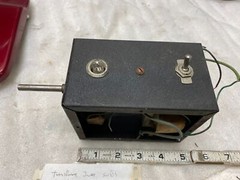 Vintage Transformer Relay Air Capacitors Radio Hamm 2500 ohm 117V Control Box