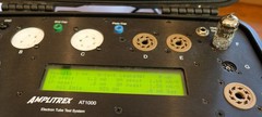 1959 ??? Amperex 12AX7 Quad “The Fisher” Tubes – Amplitrex Tested – I61