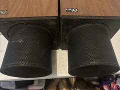 OHM WALSH 2 SPEAKERS pair Rare VINTAGE – Untested