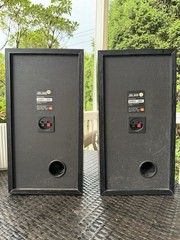 Vintage Pair JBL800 Speakers Model JBL Black Tested Working Condition