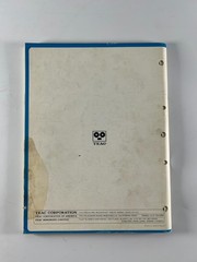 Original TEAC A-3300 A-3340 Stereo Tape Deck Reel to Reel Machine Service Manual
