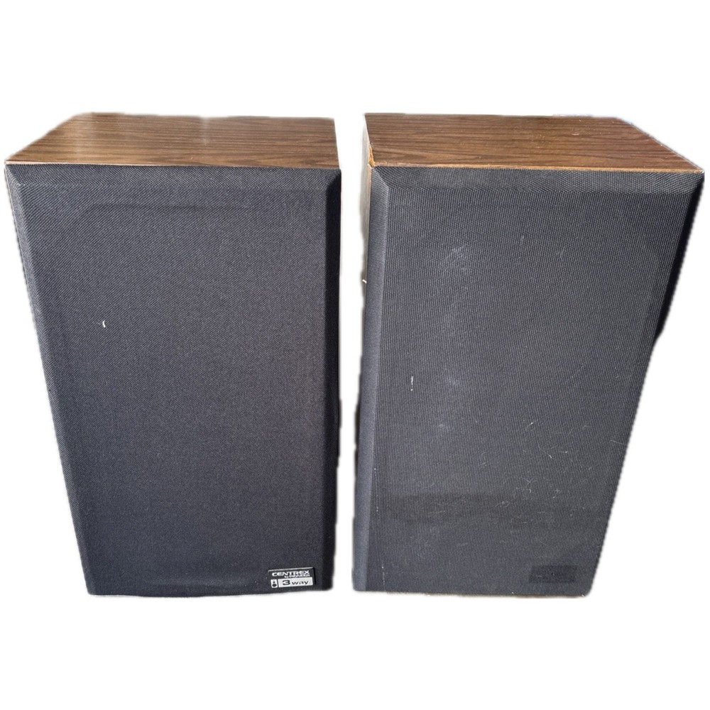 Pair Of Pioneer Centrex 10” 3 Way Speakers System 30 Watts RMS Per Channel USA