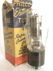 One 1955 Sylvania/Philco 6L6GA tube – Hickok TV7B tested @ 41, min:25