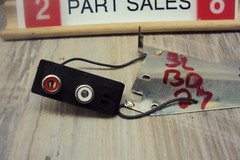Technics SL-BD27 Turntable RCA & Ground Wire Panel. Tested Parting Out SL-BD27