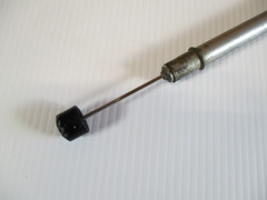Zenith H500 Trans-Oceanic Radio Telescoping Antenna & Bracket Parts