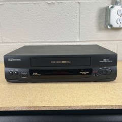 Emerson EV506N VCR VHS Recorder Player Fully Tested Working *No Remote*