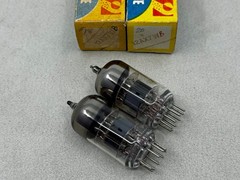 (2) Sovtek Reflector 7025 12AX7WB Preamp Tubes Tests NOS TV-7U