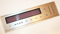 Vintage Realistic STA-80 Receiver Amp – Front Case Metal Face Plate Cover Panel