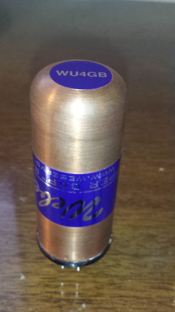 Weber WU4GB 8-pin Copper Cap Rectifier (Replaces 5U4GB ) Tube