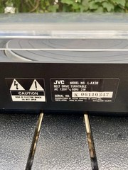 Vintage JVC L-AX3B Belt Drive Turntable Record Player Vintage Audio Japan
