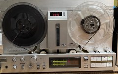 Akai GX-77 Reel to Reel Tape Deck – Serviced, New Belts, Working, AS-IS