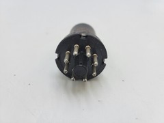 RCA 12SJ7 Electronic Radiotron Vacuum Tube Plug-In 8-Pin Octal Black Cylindrical