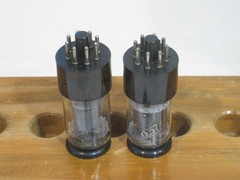 Brimar made 6SN7GT one pair electronic tubes