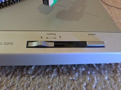 Technics SL-D205 Semi-Automatic Direct Drive Turntable Clean Tested Good