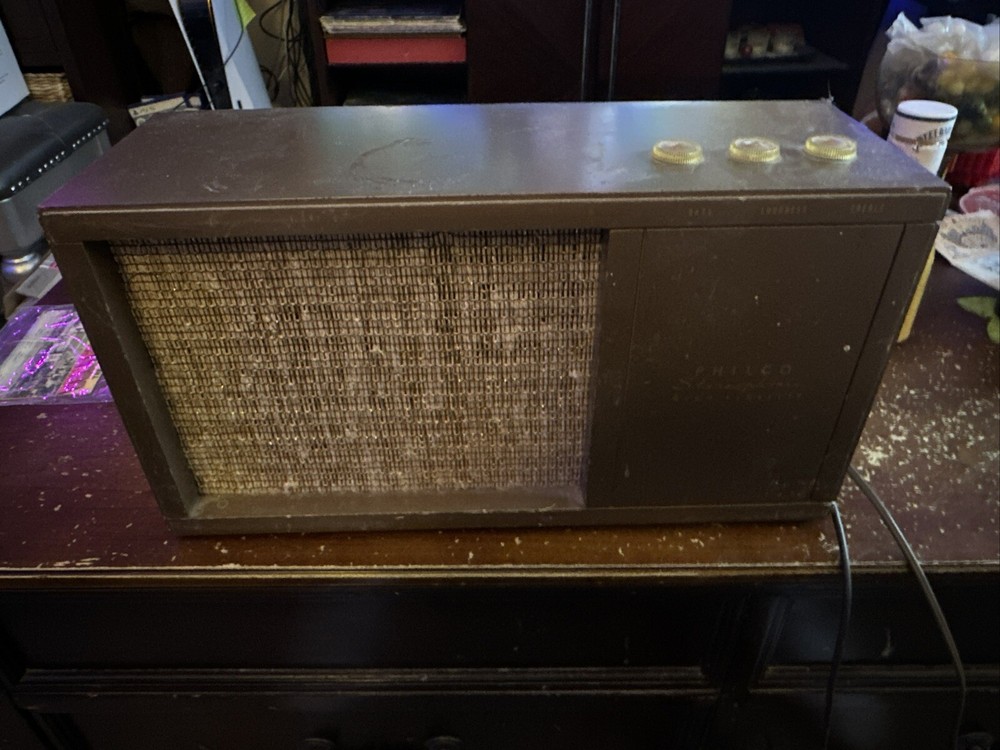 Rare PHILCO SA-1005 TUBE AMP – PHILCO Stereophonic High Fidelity