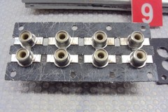 Philips 7831 Receiver RCA Jack Panel Assembly. Tested Parting Entire 7831
