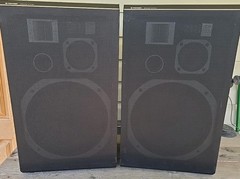 Pair Of Vtg Pioneer CS-403 3-Way 80w Speakers *Tested & Working
