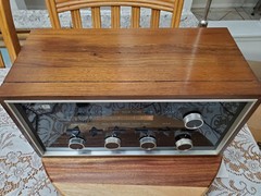 Beautiful Vintage Philco R7WA-TS (Ford Logo) AM/FM Tuner /Tested See Video