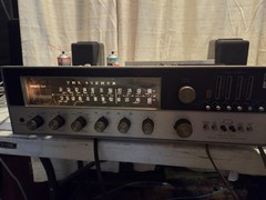 Vintage Fisher 800-T AM/FM Stereo Receiver 800T Tested Working For Parts Repair