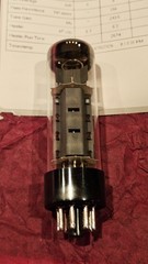 RARE Matched Quad (4) Siemens RFT EL34/6CA7 Tube Amplitrex AT-1000 Tested